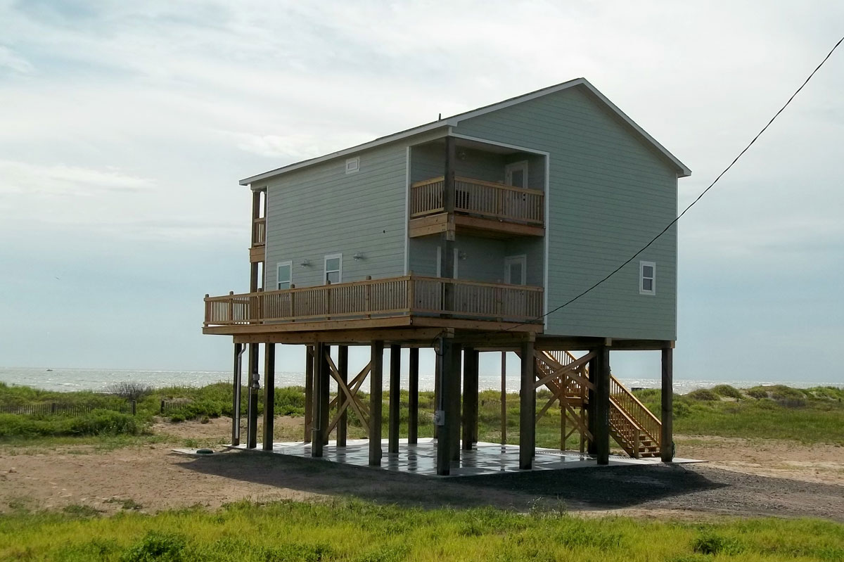 vacation home on treasure island surfside beach built and sold in texas