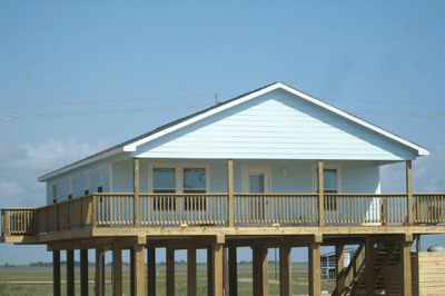 vacation home on treasure island surfside beach custom built home in texas