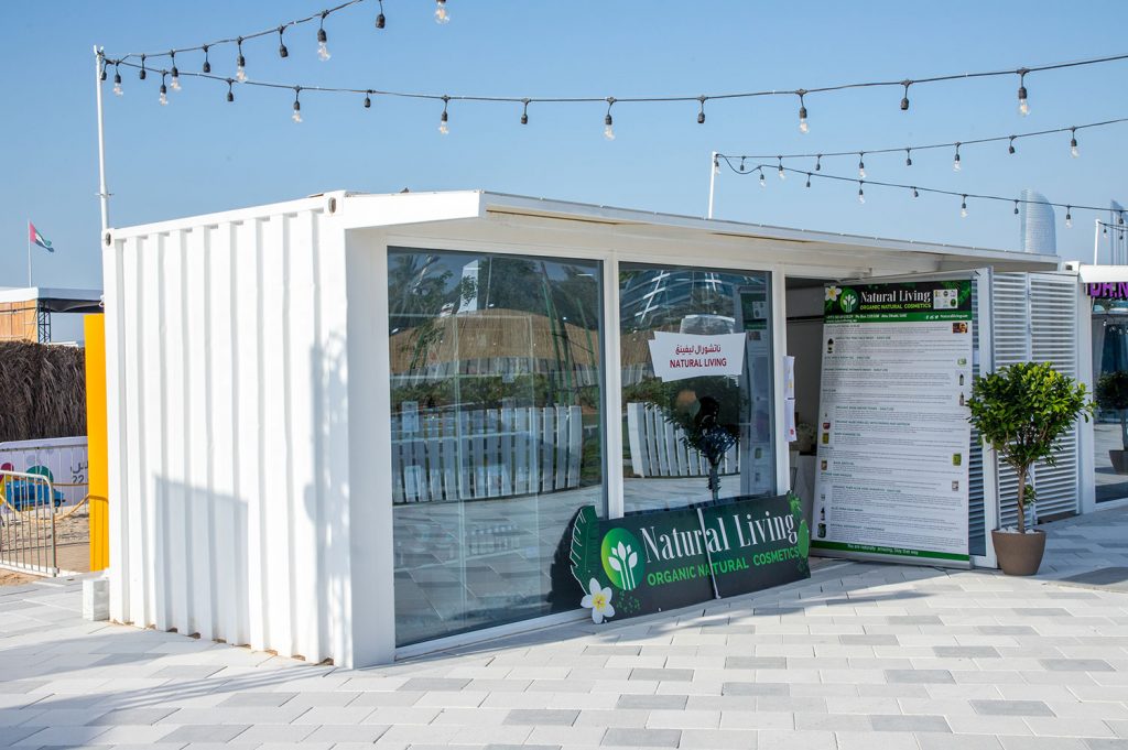 Retail containers. Retail containers.