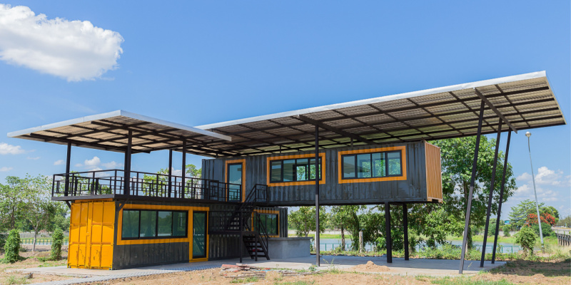 Image of homes made from shipping containers Image of homes made from shipping containers