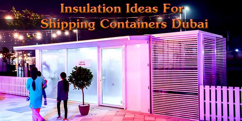 Shipping Container changed into a cafe by Supertech industries, Dubai