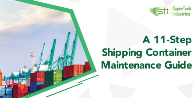 STI_Blog-01 The port of shipping trade. Loading or unloading of a shipping container by crane bridge.